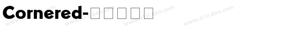 Cornered字体转换