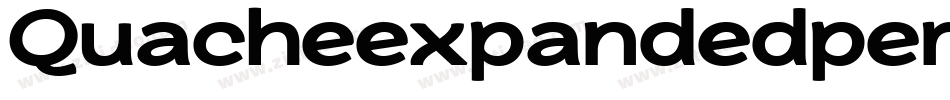 Quacheexpandedpersonal-DOJxW字体转换