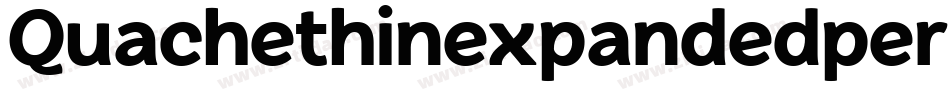 Quachethinexpandedpersonal-JRWxa字体转换