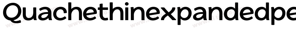 Quachethinexpandedpersonal-JRWxa字体转换