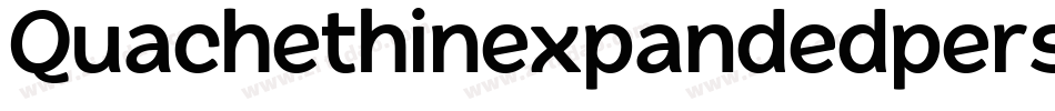 Quachethinexpandedpersonal-JRWxa字体转换