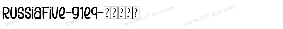RussiaFive-g1eq字体转换