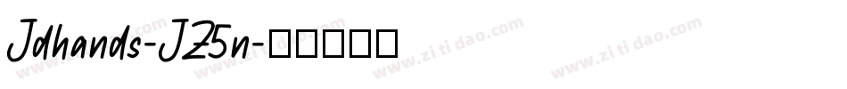 Jdhands-JZ5n字体转换