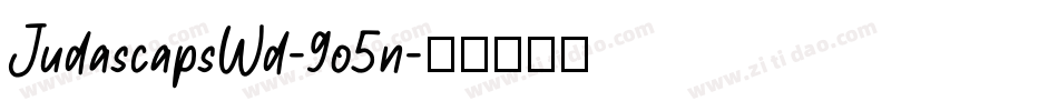 JudascapsWd-9o5n字体转换