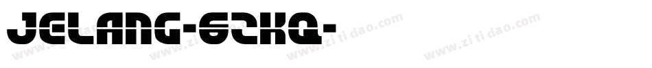 Jelang-6zKq字体转换 Jelang-6zKq字体转换