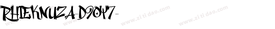 Rhieknuza-d9OY7字体转换