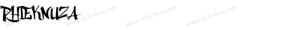 Rhieknuza字体转换