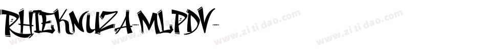 Rhieknuza-mLPdv字体转换