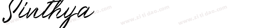 Sinthya字体转换