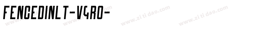 FencedInLt-V4r0字体转换