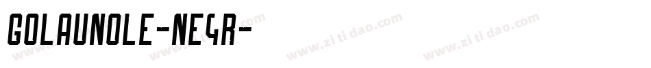 GolaUnole-nE4R字体转换