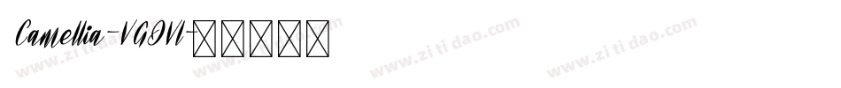 Camellia-VGOVl字体转换