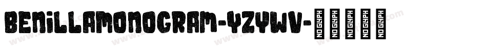 BenillaMonogram-YzyWv字体转换