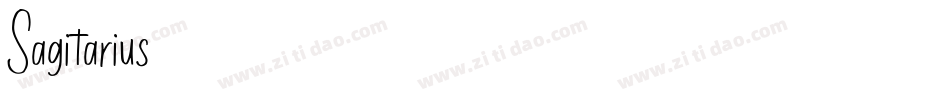 Sagitarius字体转换