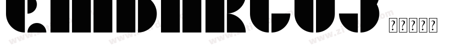 EMBARGO2字体转换