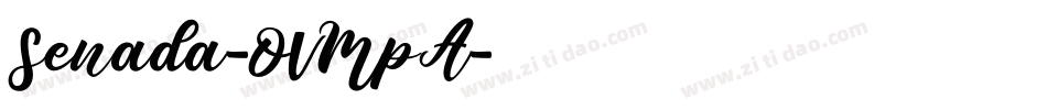 Senada-OVMpA字体转换