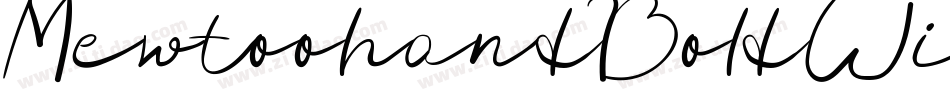 MewtoohandBoldWide-5KYj字体转换