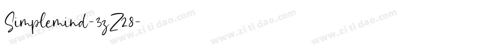 Simplemind-3zZ28字体转换