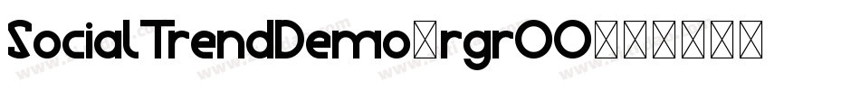 SocialTrendDemo-rgrOO字体转换