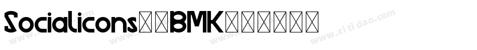 Socialicons-9BMK字体转换
