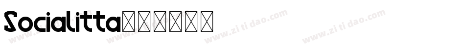 Socialitta字体转换