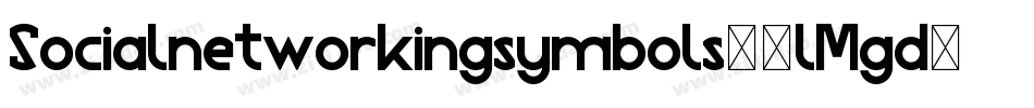 Socialnetworkingsymbols1-lMgd字体转换