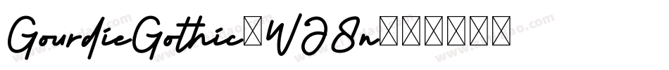 GourdieGothic-WJ8n字体转换