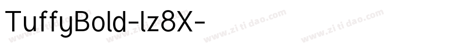 TuffyBold-lz8X字体转换