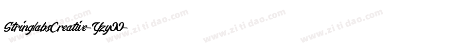 StringlabsCreative-YzyOO字体转换