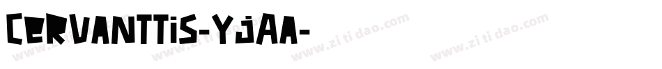 Cervanttis-YjAa字体转换