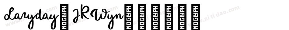 Lazyday-JRWyn字体转换