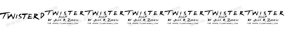 Twisterd字体转换