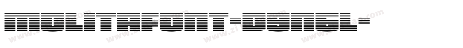 MolitaFont-d9n6l字体转换