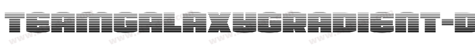 TeamGalaxyGradient-d9n8x字体转换