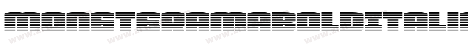 MonsteramaBoldItalic-l3aZ字体转换 MonsteramaBoldItalic-l3aZ字体转换