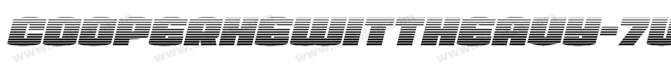 CooperhewittHeavy-7W9E字体转换