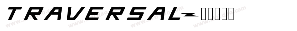 Traversal字体转换