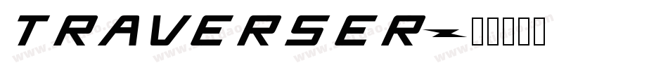 Traverser字体转换