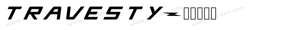 Travesty字体转换