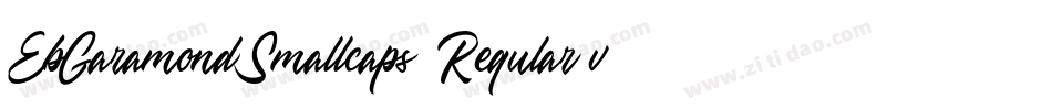 EbGaramondSmallcaps08Regular-v4R4字体转换
