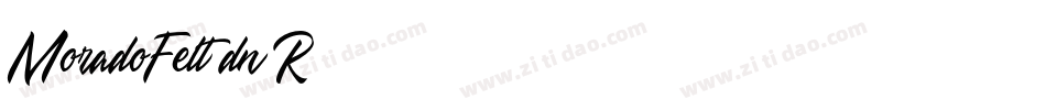 MoradoFelt-dn4R字体转换