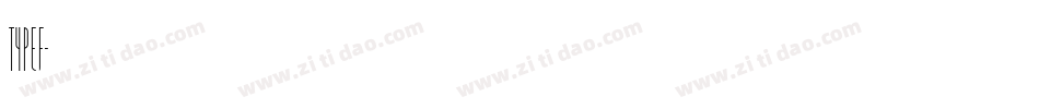 TYPEF字体转换