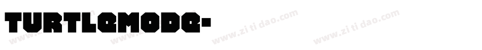 turtlemode字体转换