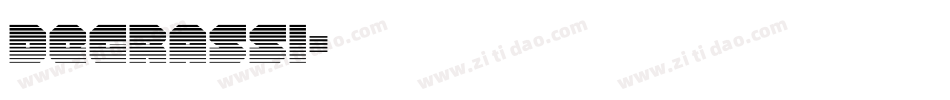 degrassi字体转换