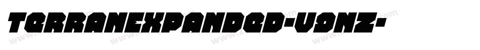 TerranExpanded-v9nZ字体转换
