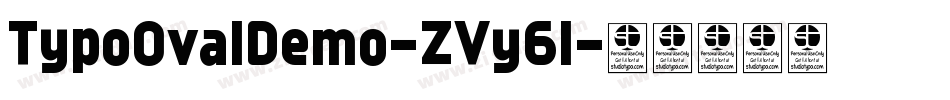 TypoOvalDemo-ZVy6l字体转换