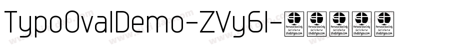 TypoOvalDemo-ZVy6l字体转换