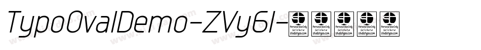 TypoOvalDemo-ZVy6l字体转换