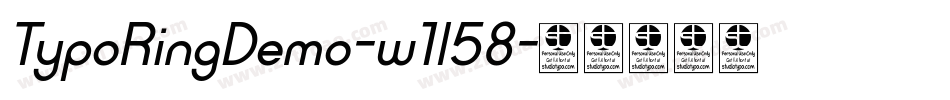 TypoRingDemo-w1l58字体转换