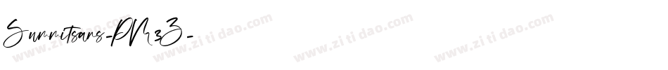 Summitsans-PM3Z字体转换
